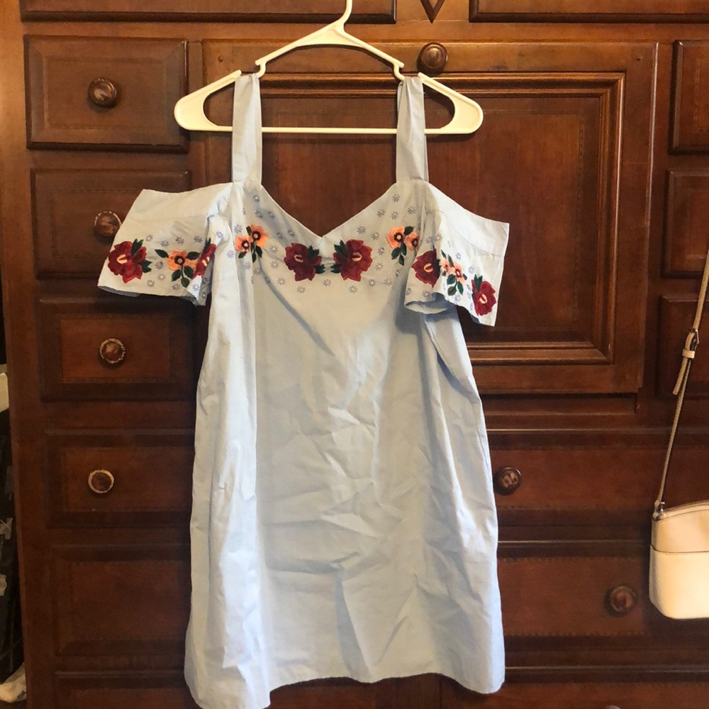 Francesca’s denim dress